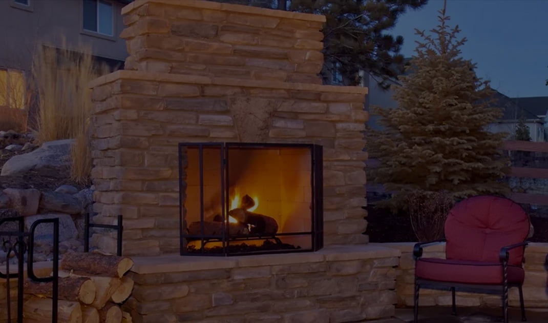 Outdoor Fireplace